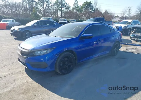 2017 Honda Civic Lx from USA, damaged, VIN 19XFC2F56HE058391